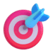 target  being hit emoji
