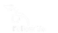 a white  arrow that says follow us